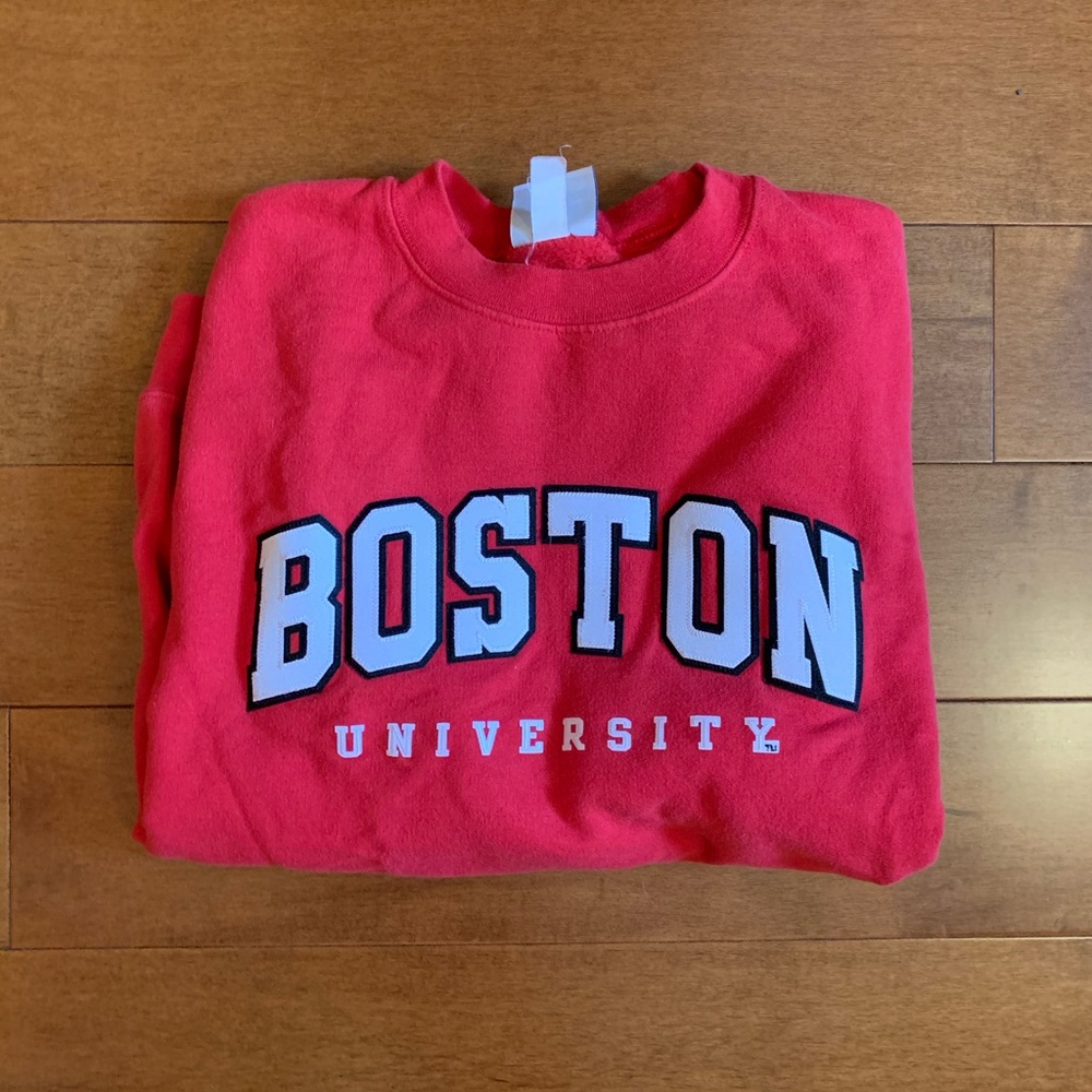 Boston University sweatshirt